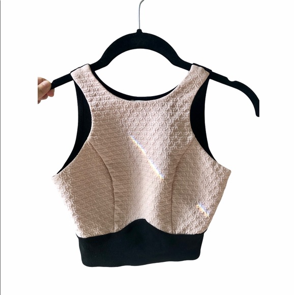 ASOS Tops - ASOS River Island Textured Crop Top Pink Tank